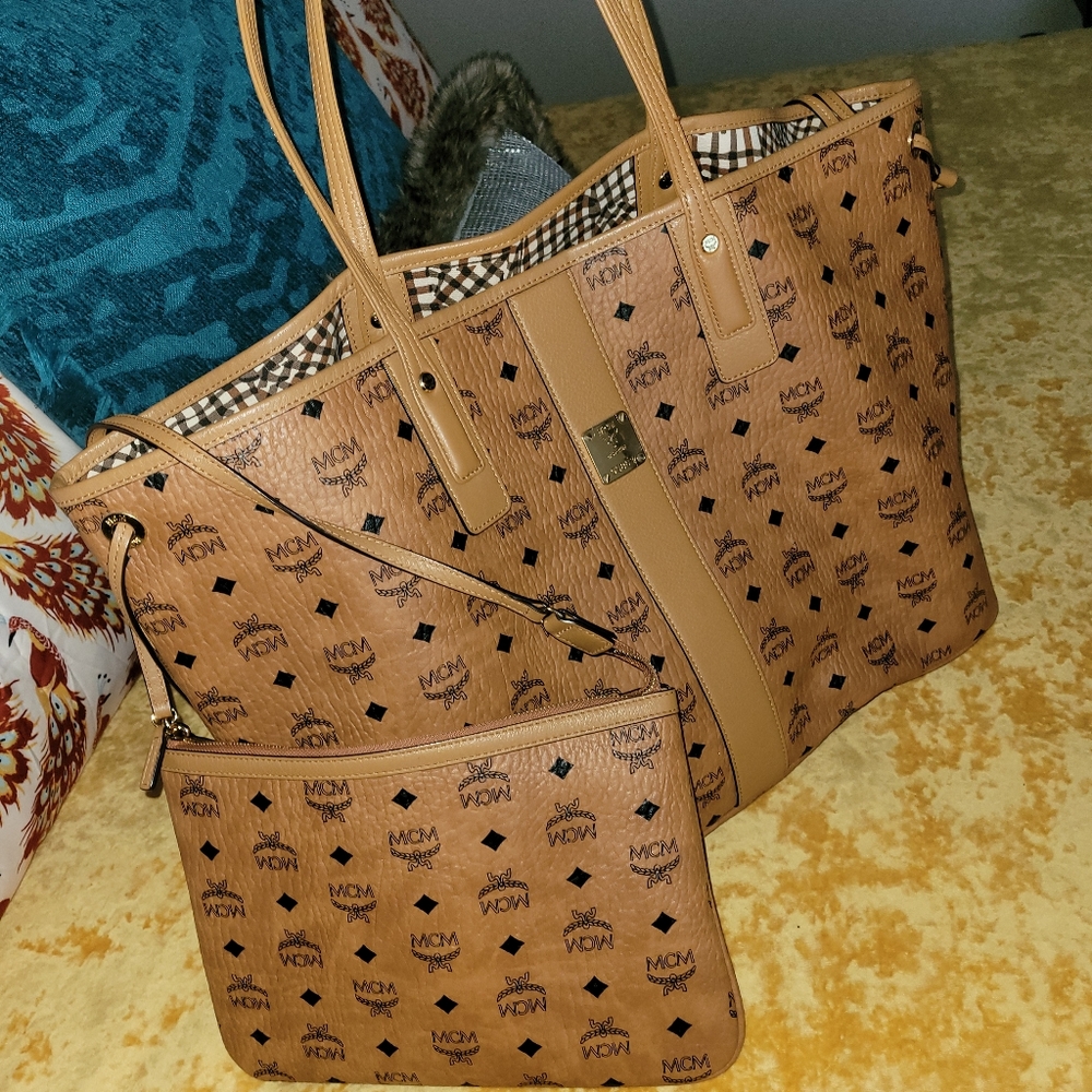 MCM Visetos Large Liz Tote from Nordstrom